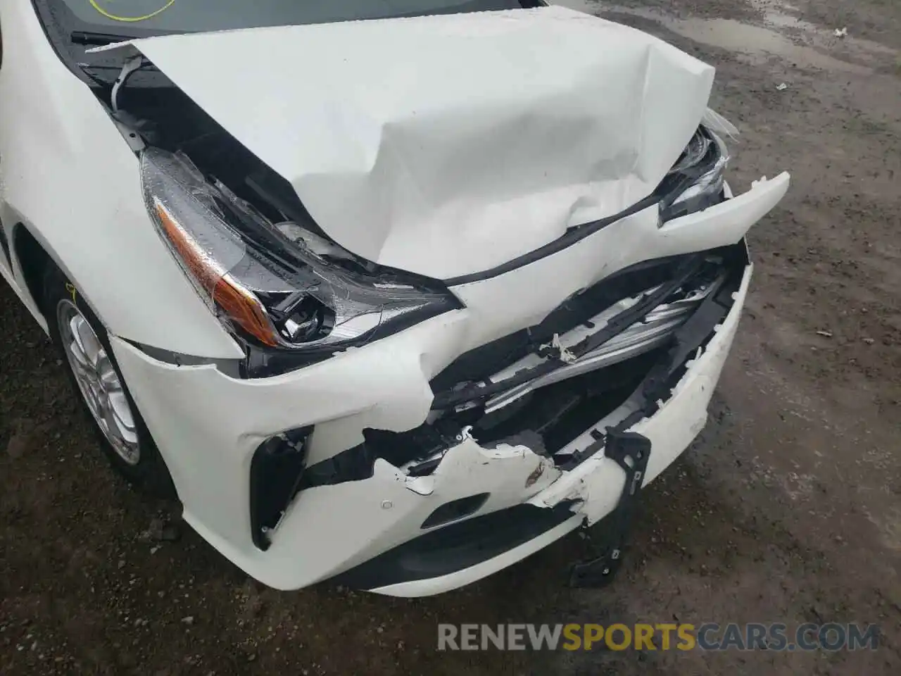 9 Photograph of a damaged car JTDKARFUXL3120220 TOYOTA PRIUS 2020