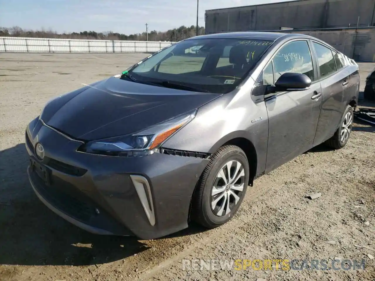 2 Photograph of a damaged car JTDL9RFU0L3013528 TOYOTA PRIUS 2020