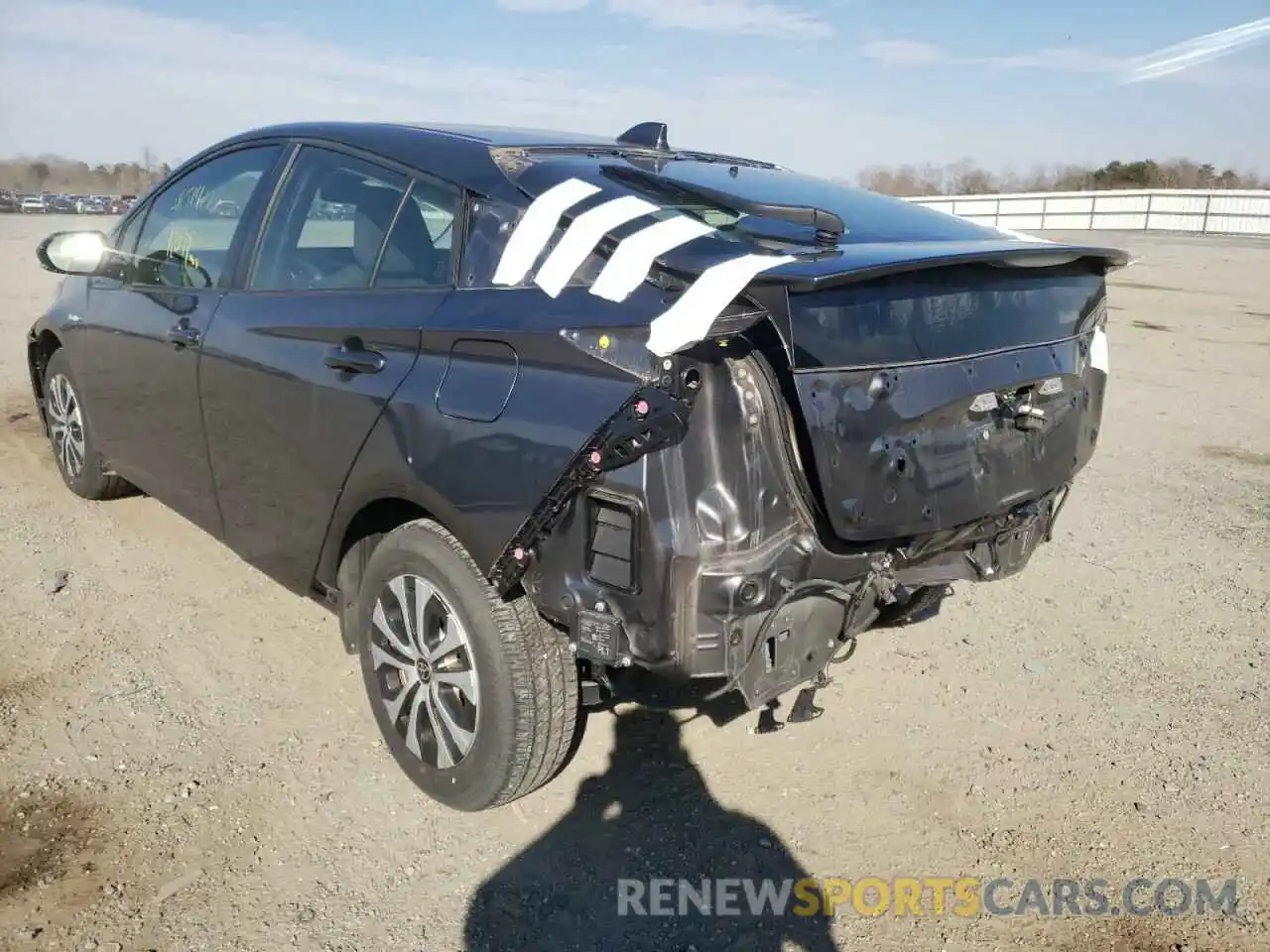 3 Photograph of a damaged car JTDL9RFU0L3013528 TOYOTA PRIUS 2020