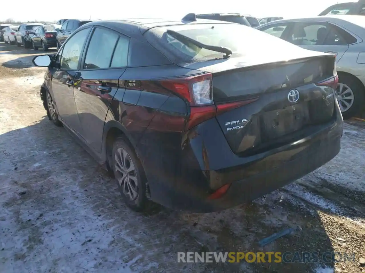 3 Photograph of a damaged car JTDL9RFU0L3014517 TOYOTA PRIUS 2020