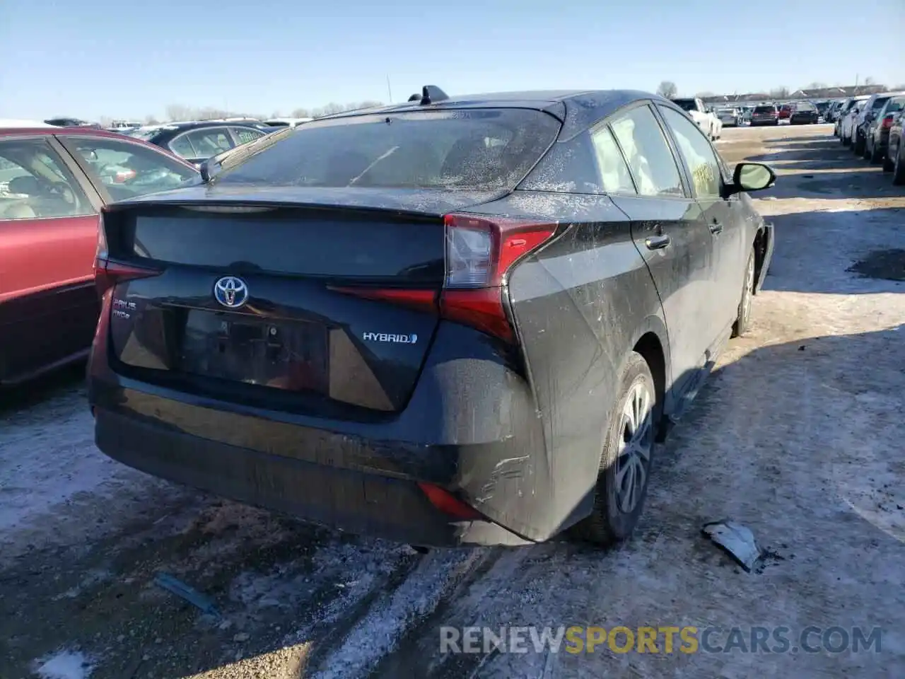 4 Photograph of a damaged car JTDL9RFU0L3014517 TOYOTA PRIUS 2020