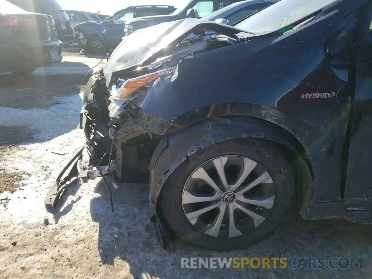 9 Photograph of a damaged car JTDL9RFU0L3014517 TOYOTA PRIUS 2020