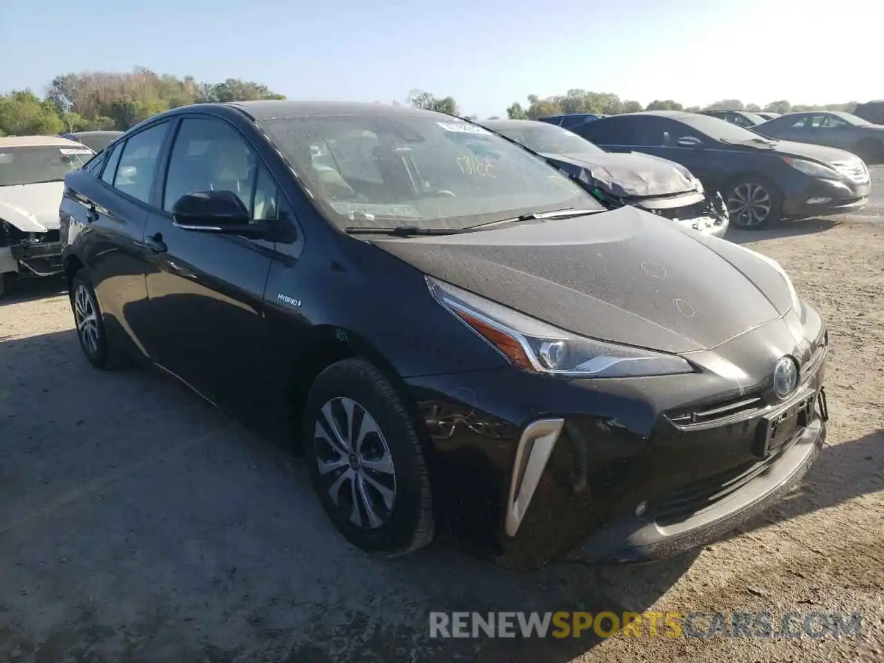 1 Photograph of a damaged car JTDL9RFU0L3015229 TOYOTA PRIUS 2020