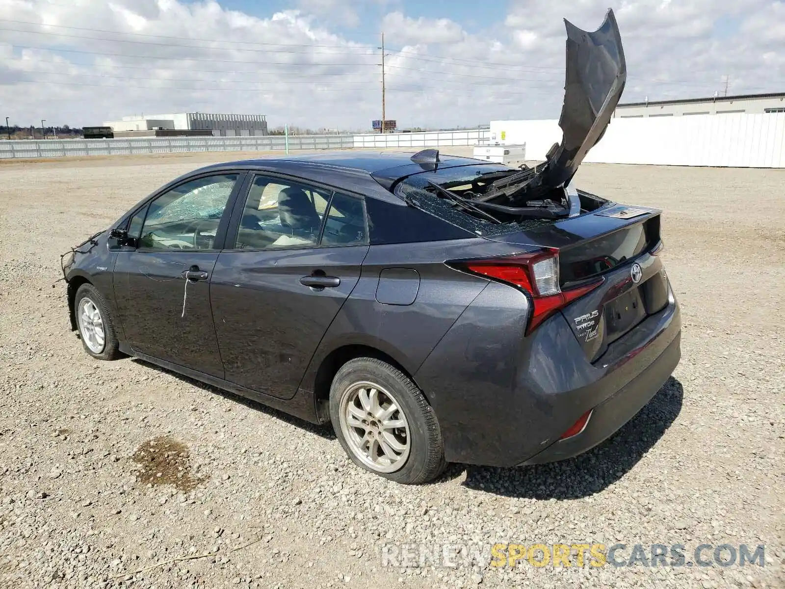 3 Photograph of a damaged car JTDL9RFU0L3016672 TOYOTA PRIUS 2020