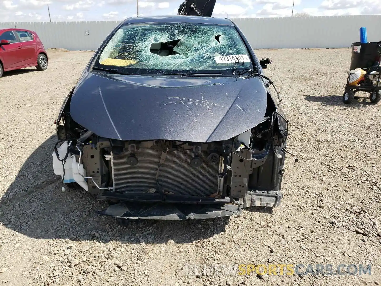 9 Photograph of a damaged car JTDL9RFU0L3016672 TOYOTA PRIUS 2020