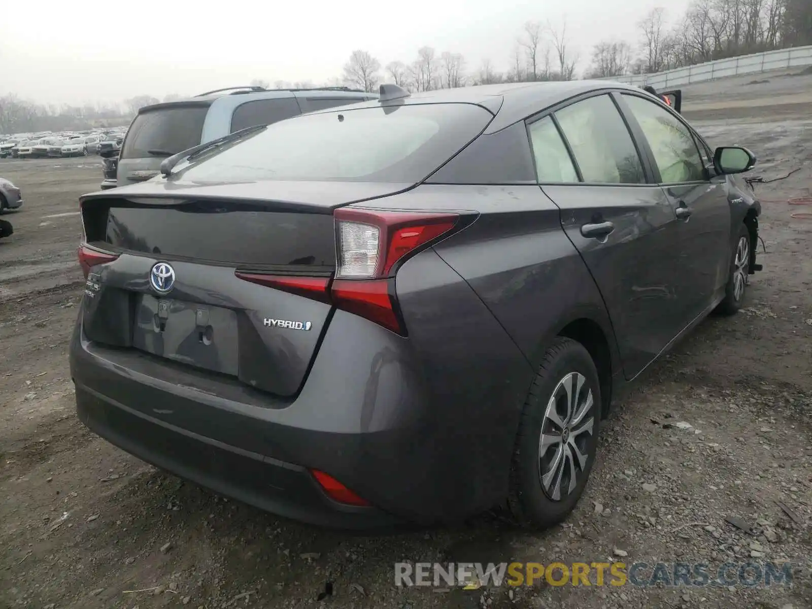 4 Photograph of a damaged car JTDL9RFU0L3016770 TOYOTA PRIUS 2020