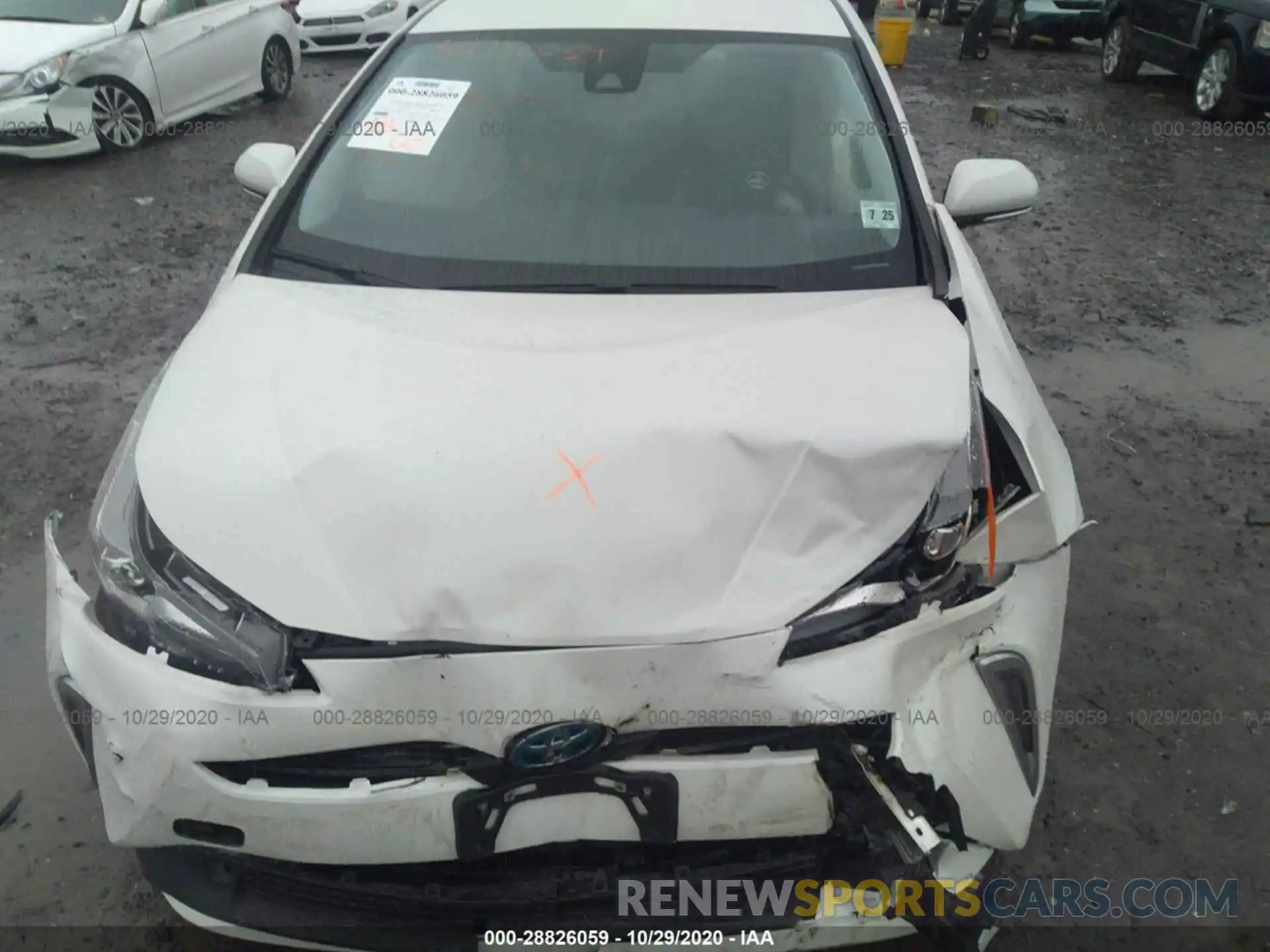 10 Photograph of a damaged car JTDL9RFU0L3020074 TOYOTA PRIUS 2020