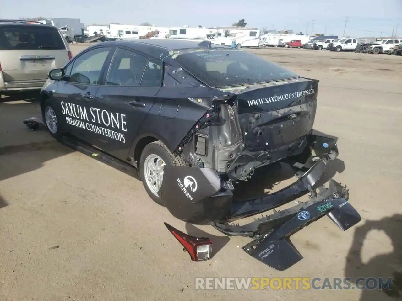 3 Photograph of a damaged car JTDL9RFU0L3020110 TOYOTA PRIUS 2020