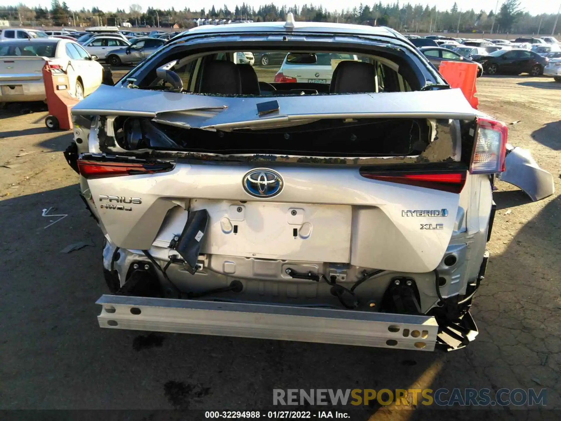 6 Photograph of a damaged car JTDL9RFU0L3021614 TOYOTA PRIUS 2020