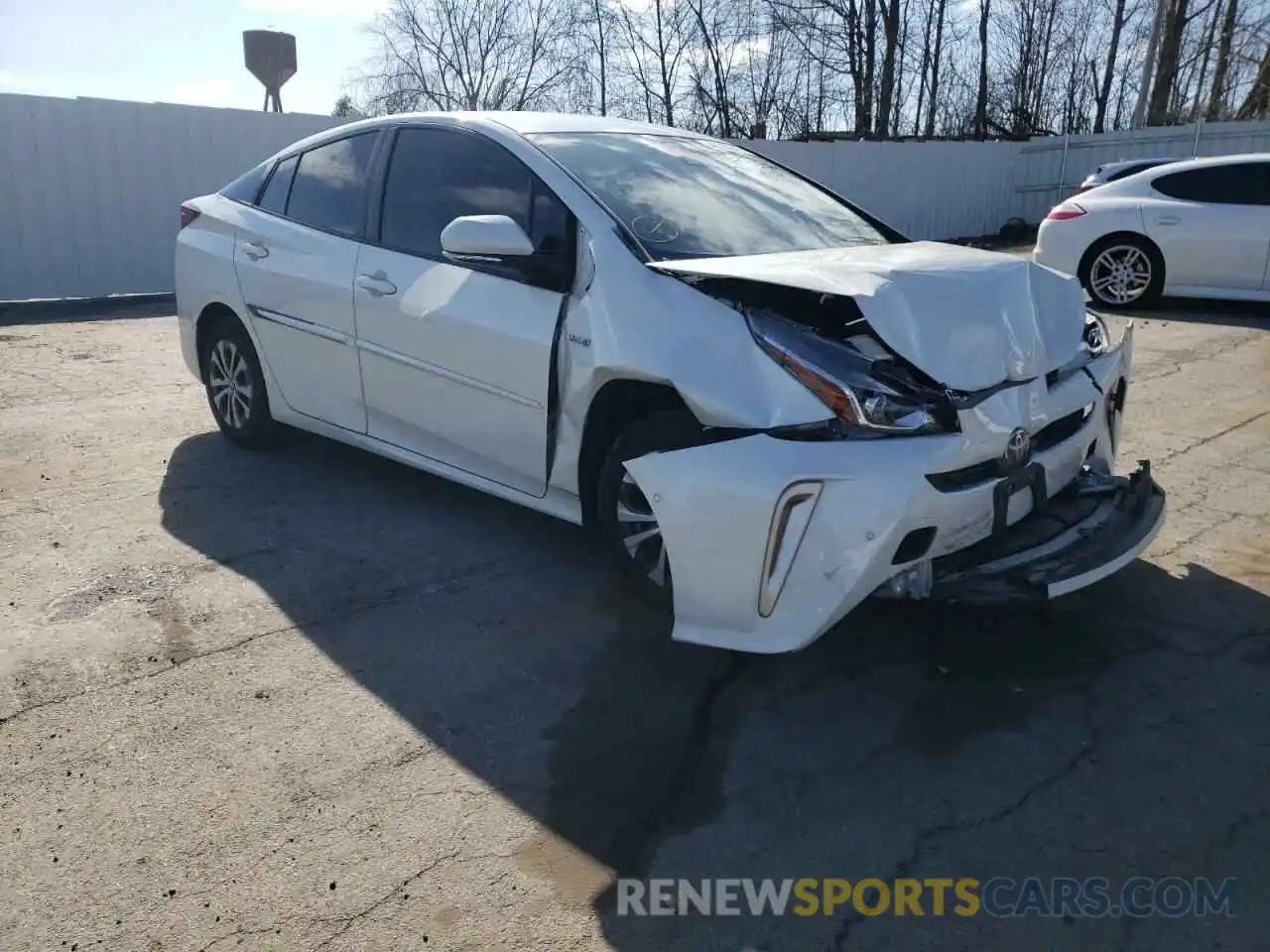 1 Photograph of a damaged car JTDL9RFU0L3022181 TOYOTA PRIUS 2020