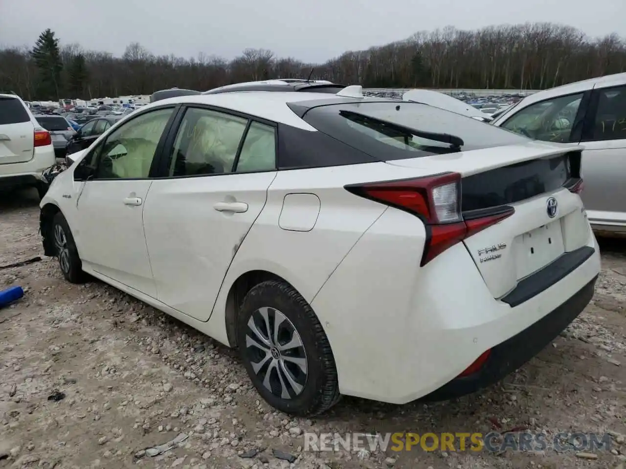 3 Photograph of a damaged car JTDL9RFU1L3013103 TOYOTA PRIUS 2020