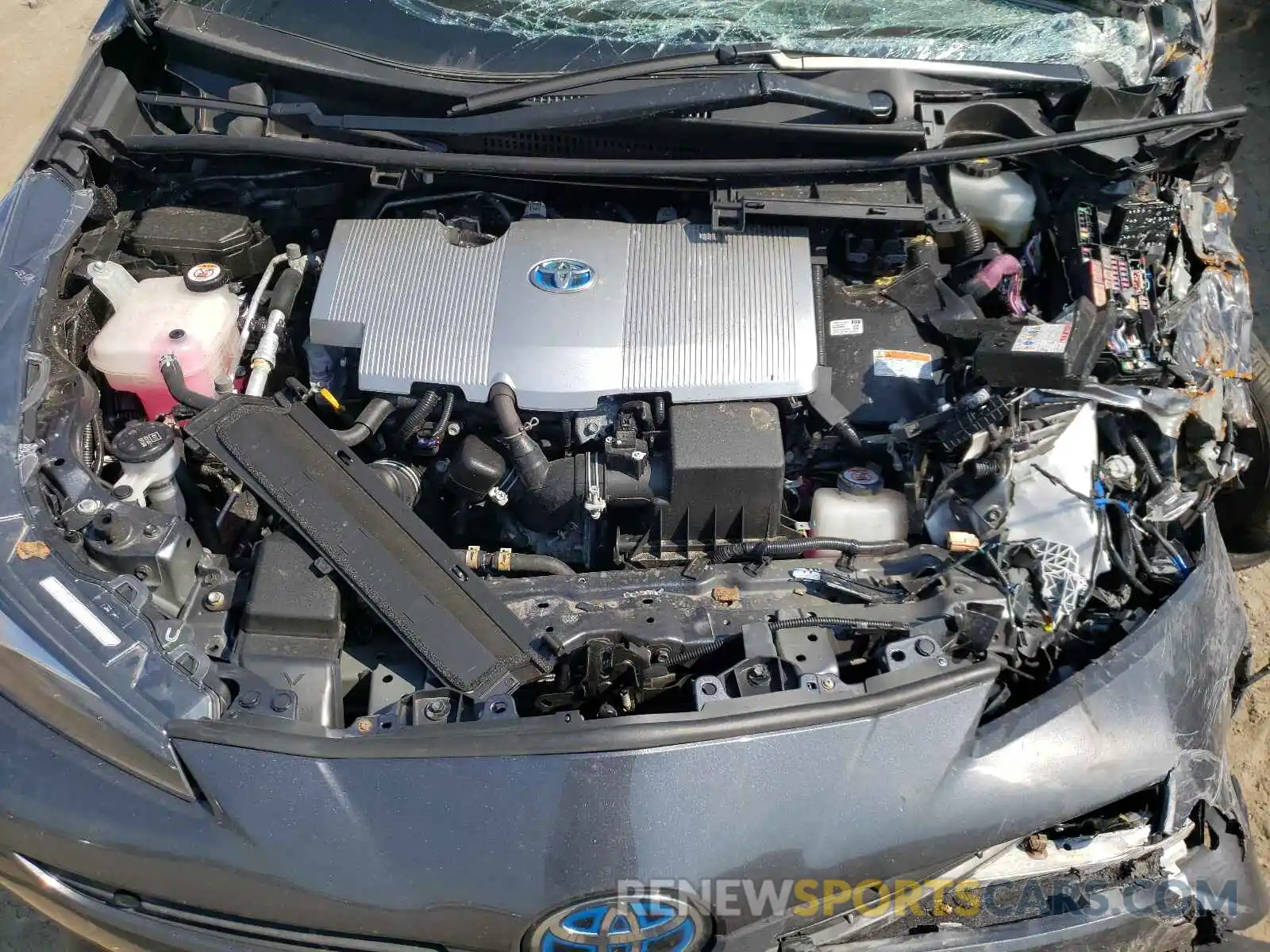 7 Photograph of a damaged car JTDL9RFU1L3013473 TOYOTA PRIUS 2020