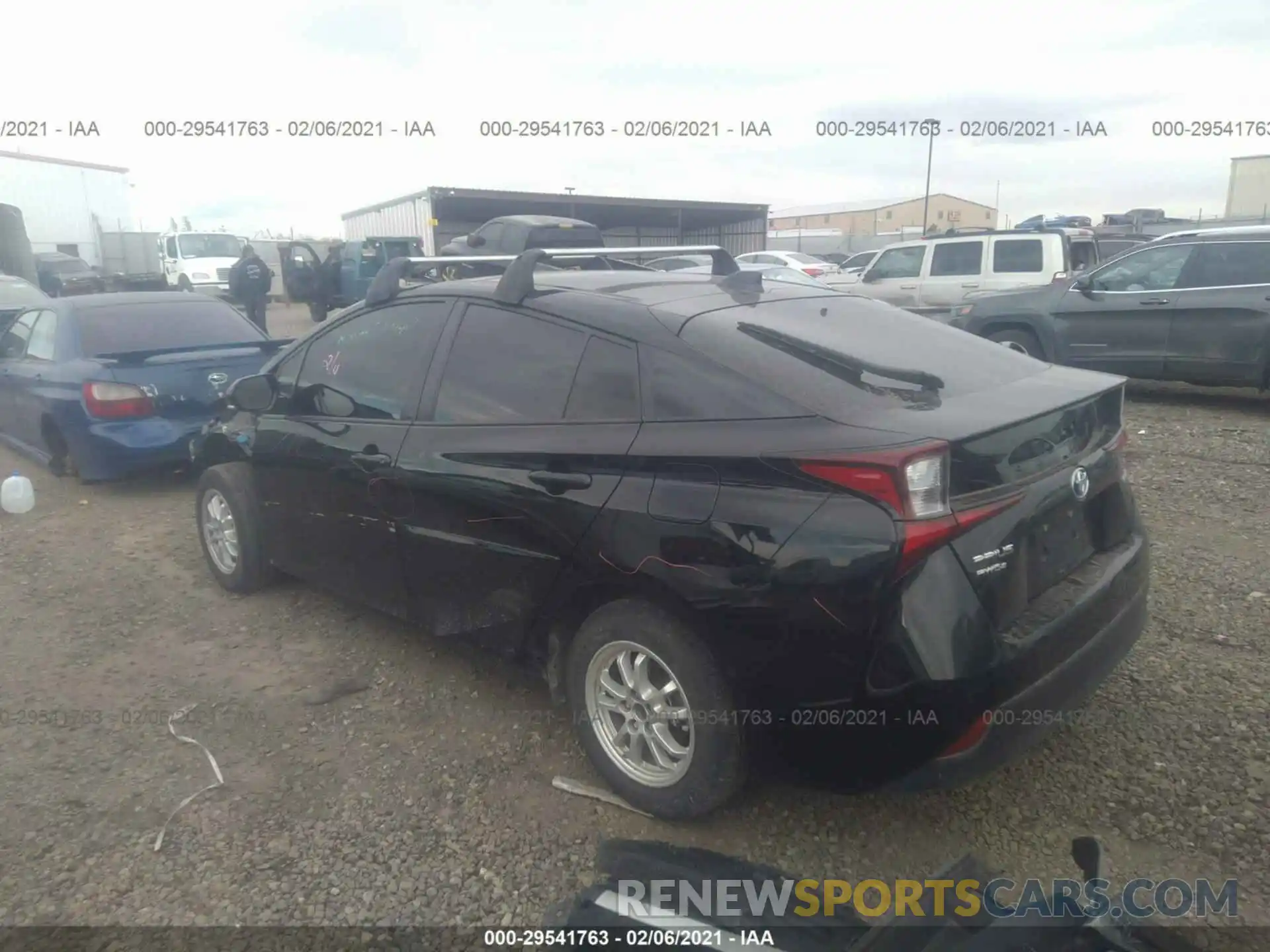 3 Photograph of a damaged car JTDL9RFU1L3014106 TOYOTA PRIUS 2020