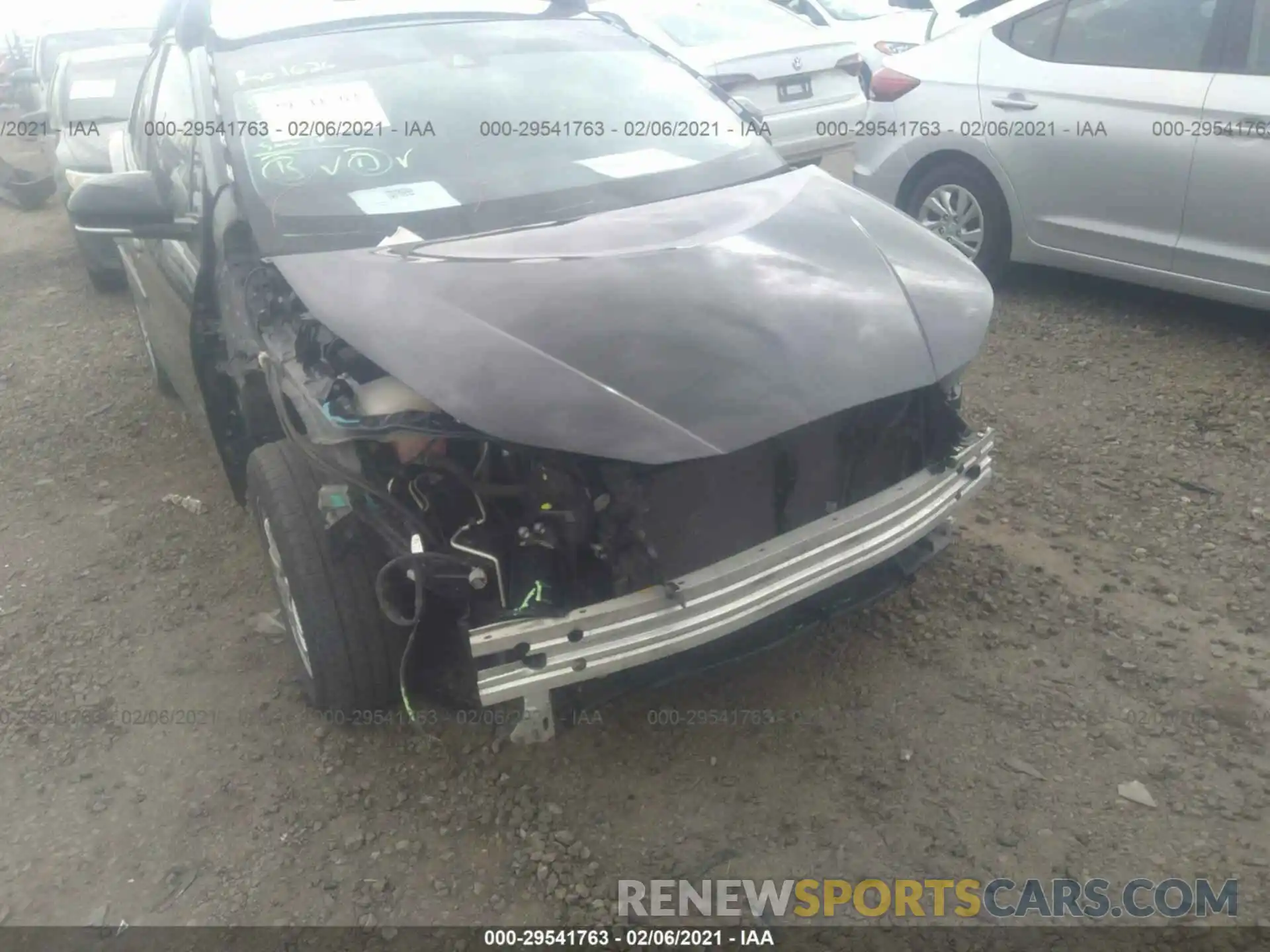 6 Photograph of a damaged car JTDL9RFU1L3014106 TOYOTA PRIUS 2020