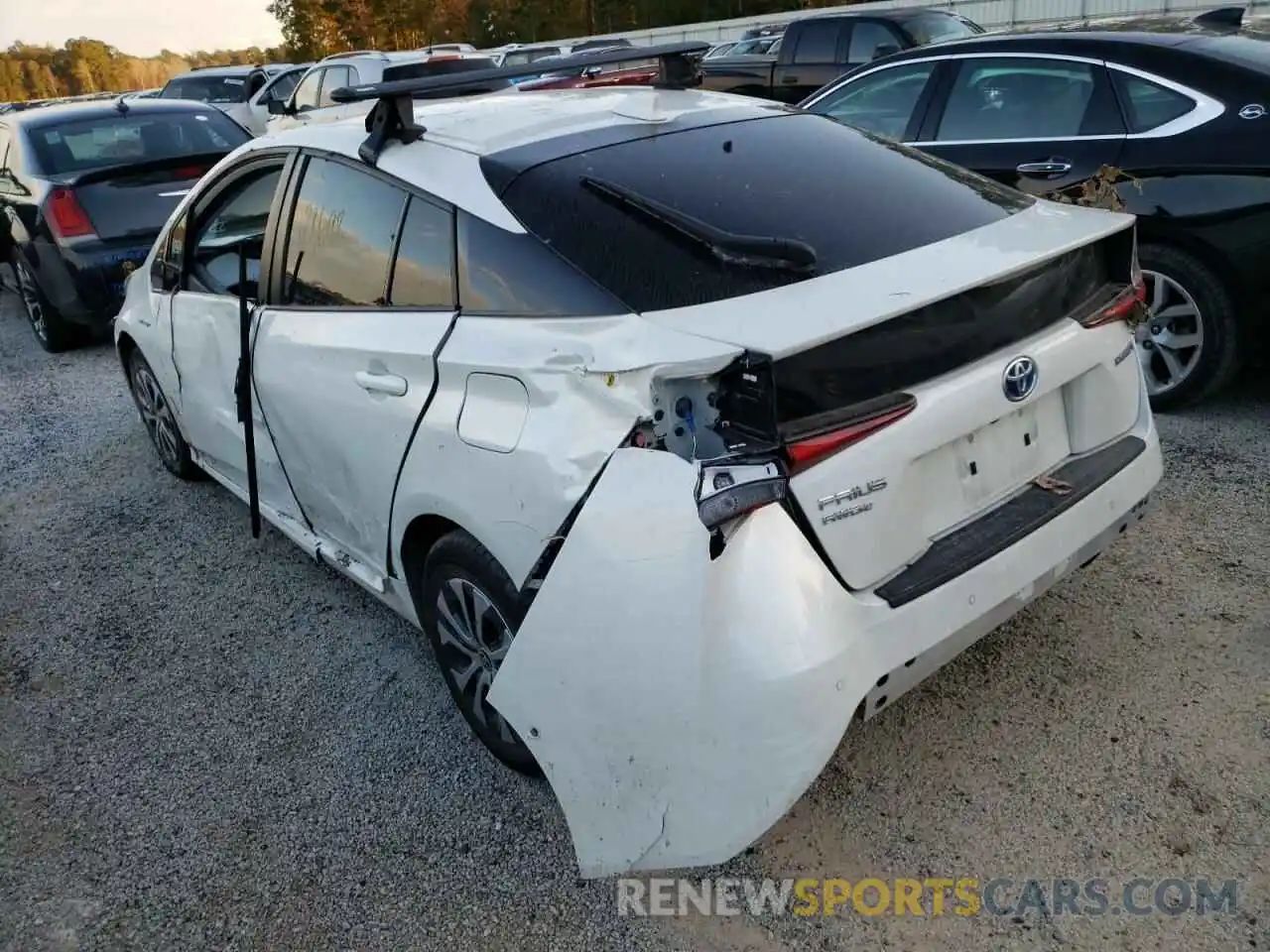 3 Photograph of a damaged car JTDL9RFU1L3014879 TOYOTA PRIUS 2020