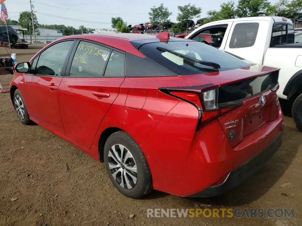 3 Photograph of a damaged car JTDL9RFU1L3016079 TOYOTA PRIUS 2020