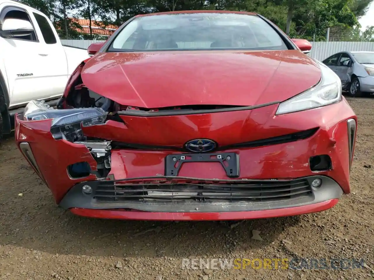 9 Photograph of a damaged car JTDL9RFU1L3016079 TOYOTA PRIUS 2020