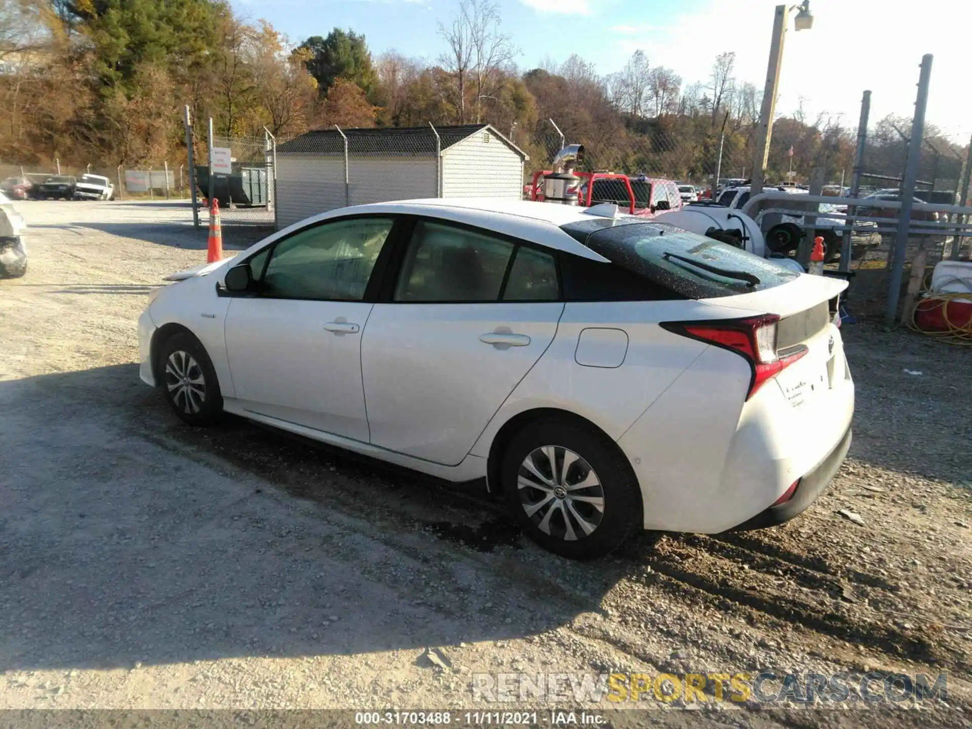 3 Photograph of a damaged car JTDL9RFU1L3016311 TOYOTA PRIUS 2020