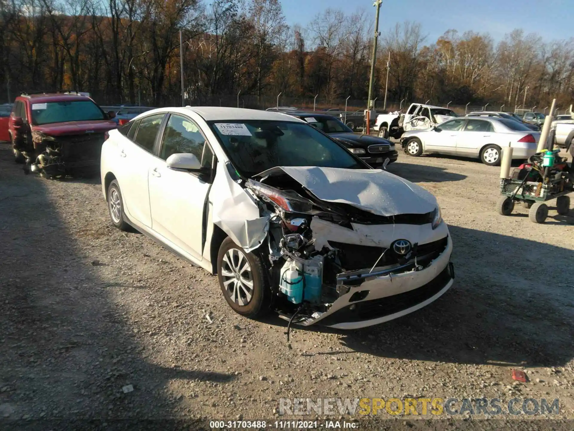 6 Photograph of a damaged car JTDL9RFU1L3016311 TOYOTA PRIUS 2020