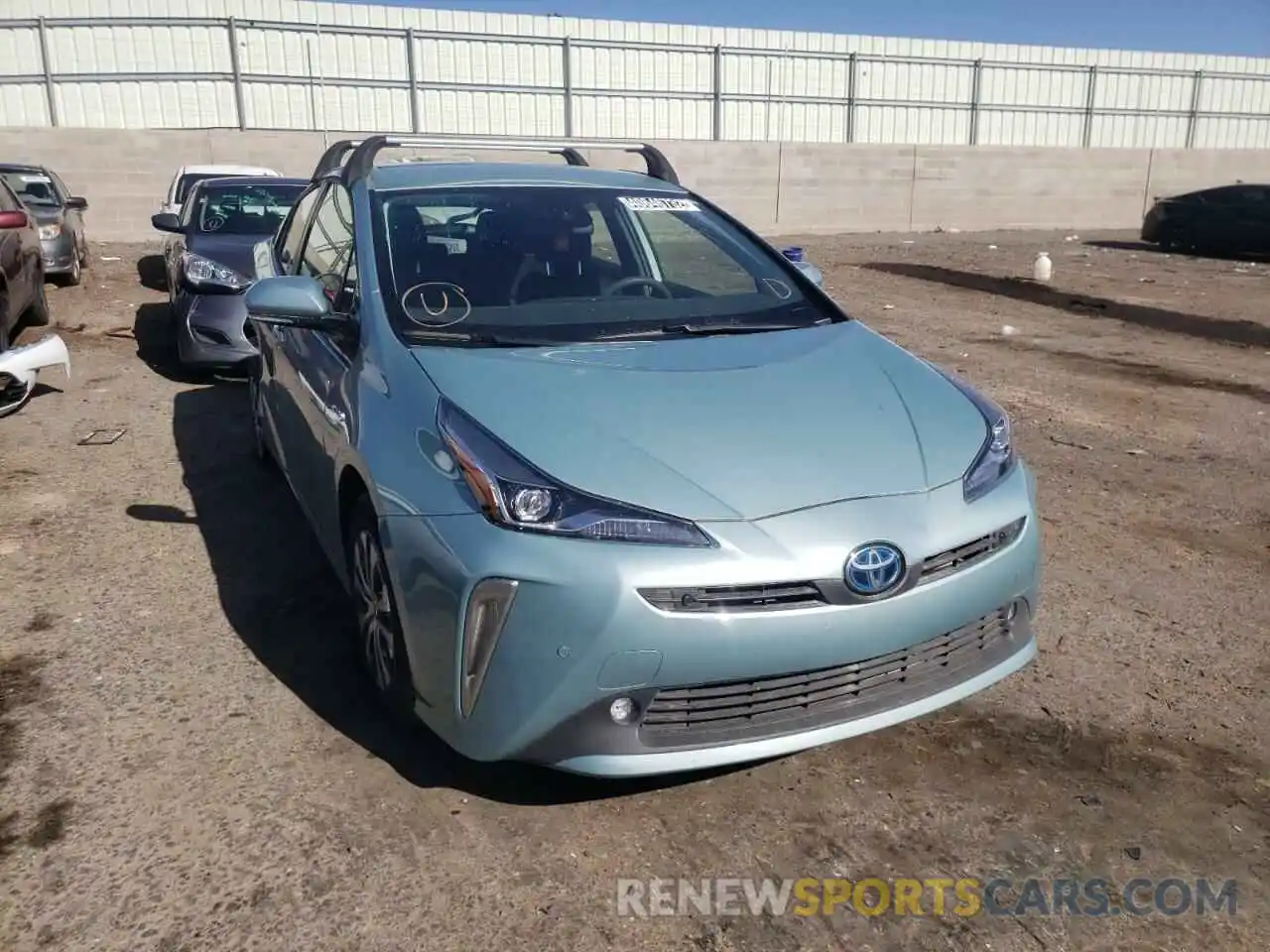 1 Photograph of a damaged car JTDL9RFU1L3017751 TOYOTA PRIUS 2020