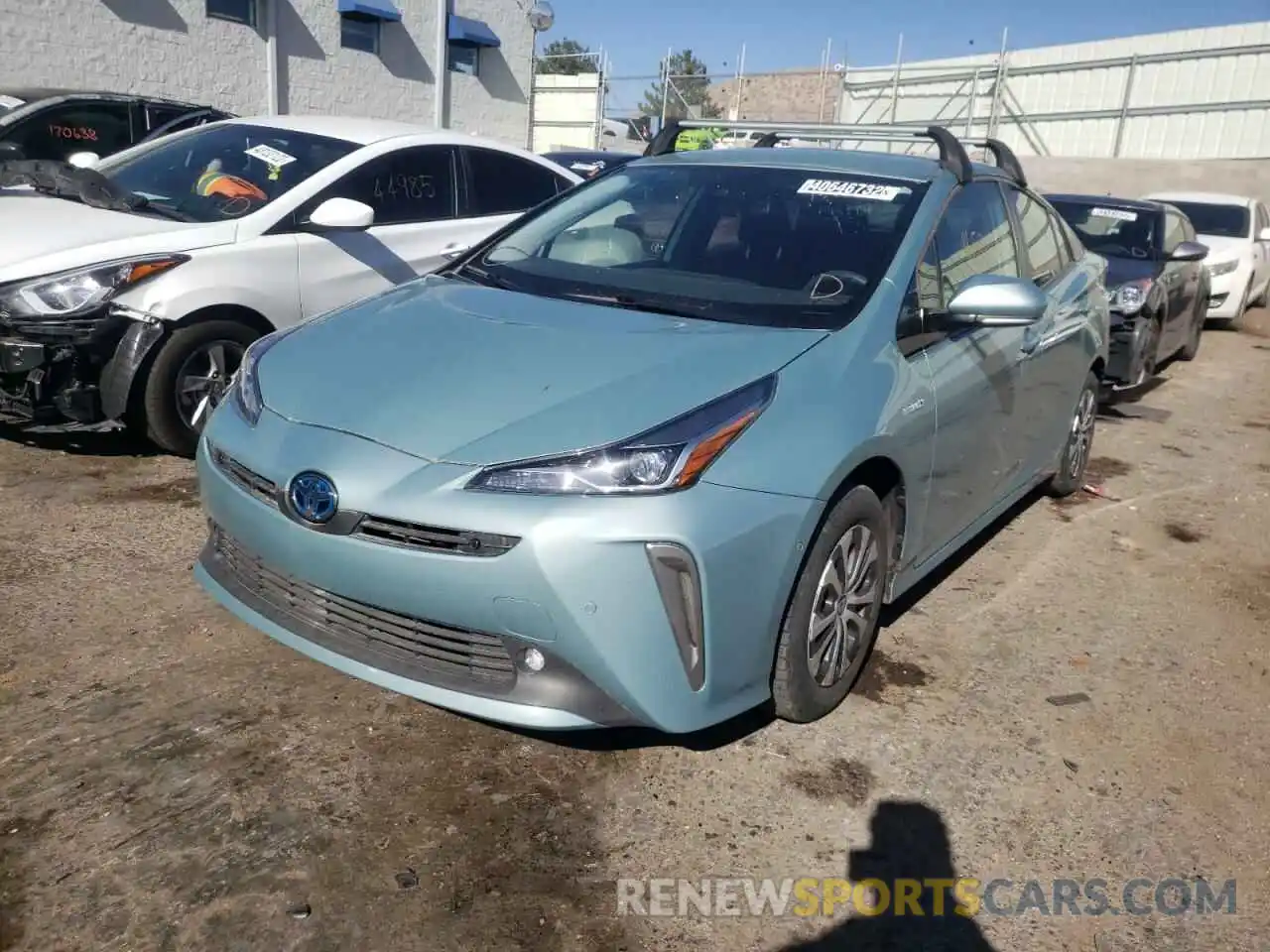 2 Photograph of a damaged car JTDL9RFU1L3017751 TOYOTA PRIUS 2020