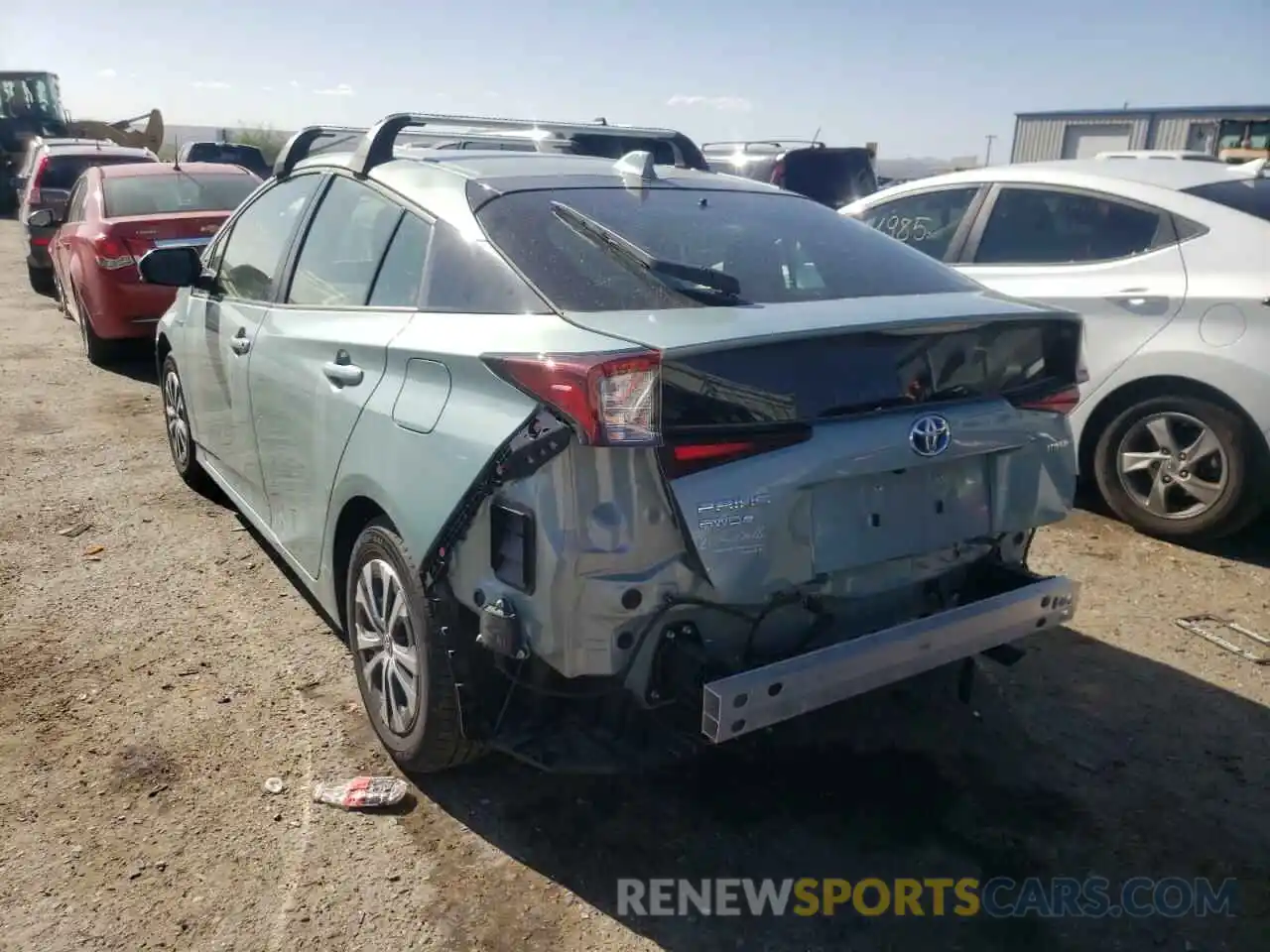 3 Photograph of a damaged car JTDL9RFU1L3017751 TOYOTA PRIUS 2020