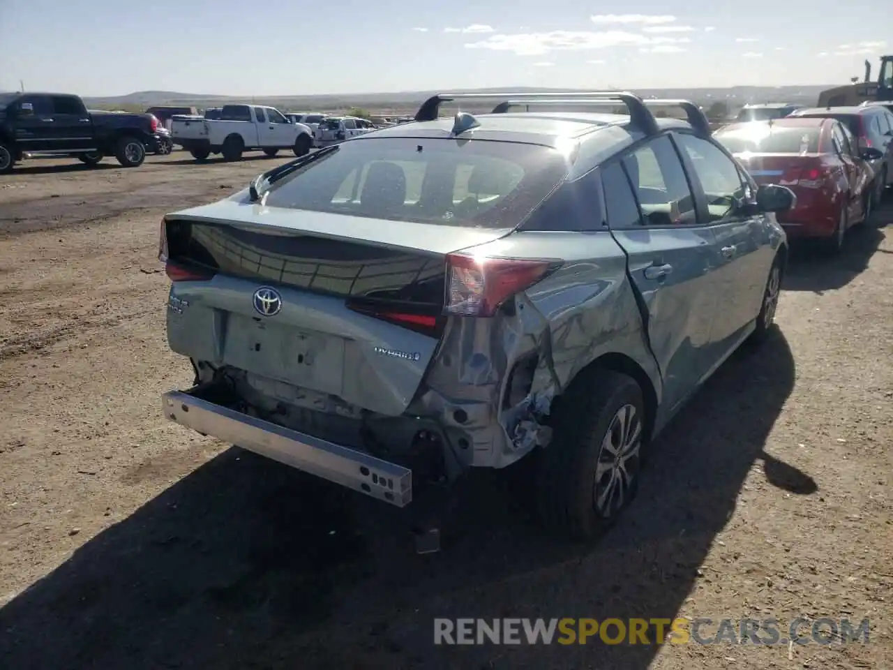 4 Photograph of a damaged car JTDL9RFU1L3017751 TOYOTA PRIUS 2020