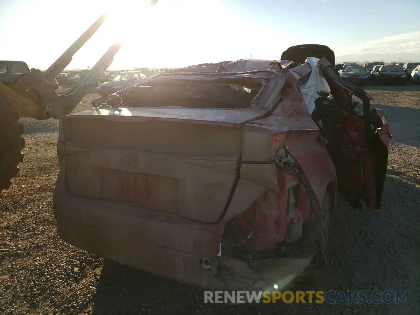 4 Photograph of a damaged car JTDL9RFU1L3017944 TOYOTA PRIUS 2020