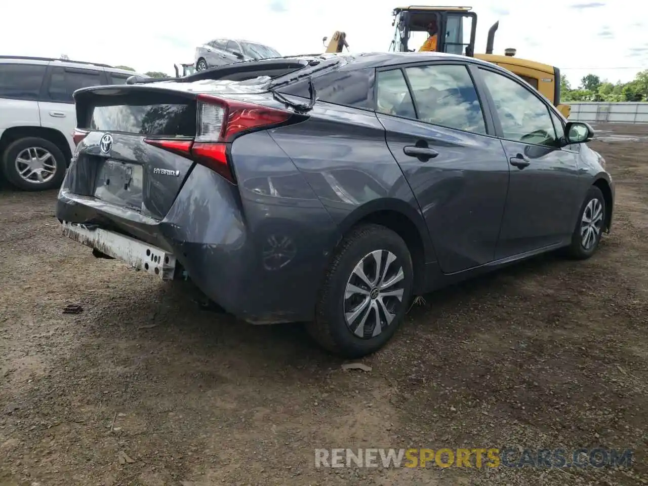 4 Photograph of a damaged car JTDL9RFU1L3017975 TOYOTA PRIUS 2020