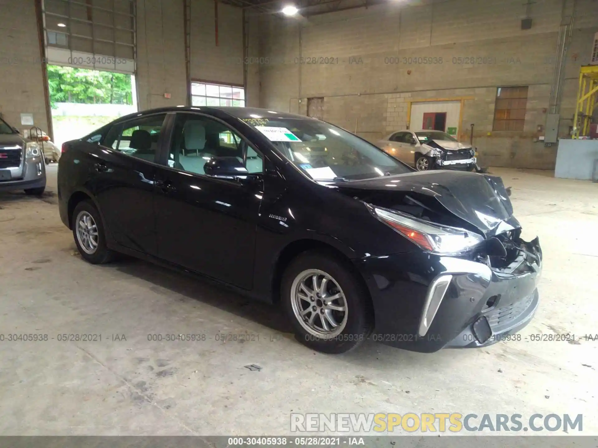 1 Photograph of a damaged car JTDL9RFU1L3018138 TOYOTA PRIUS 2020