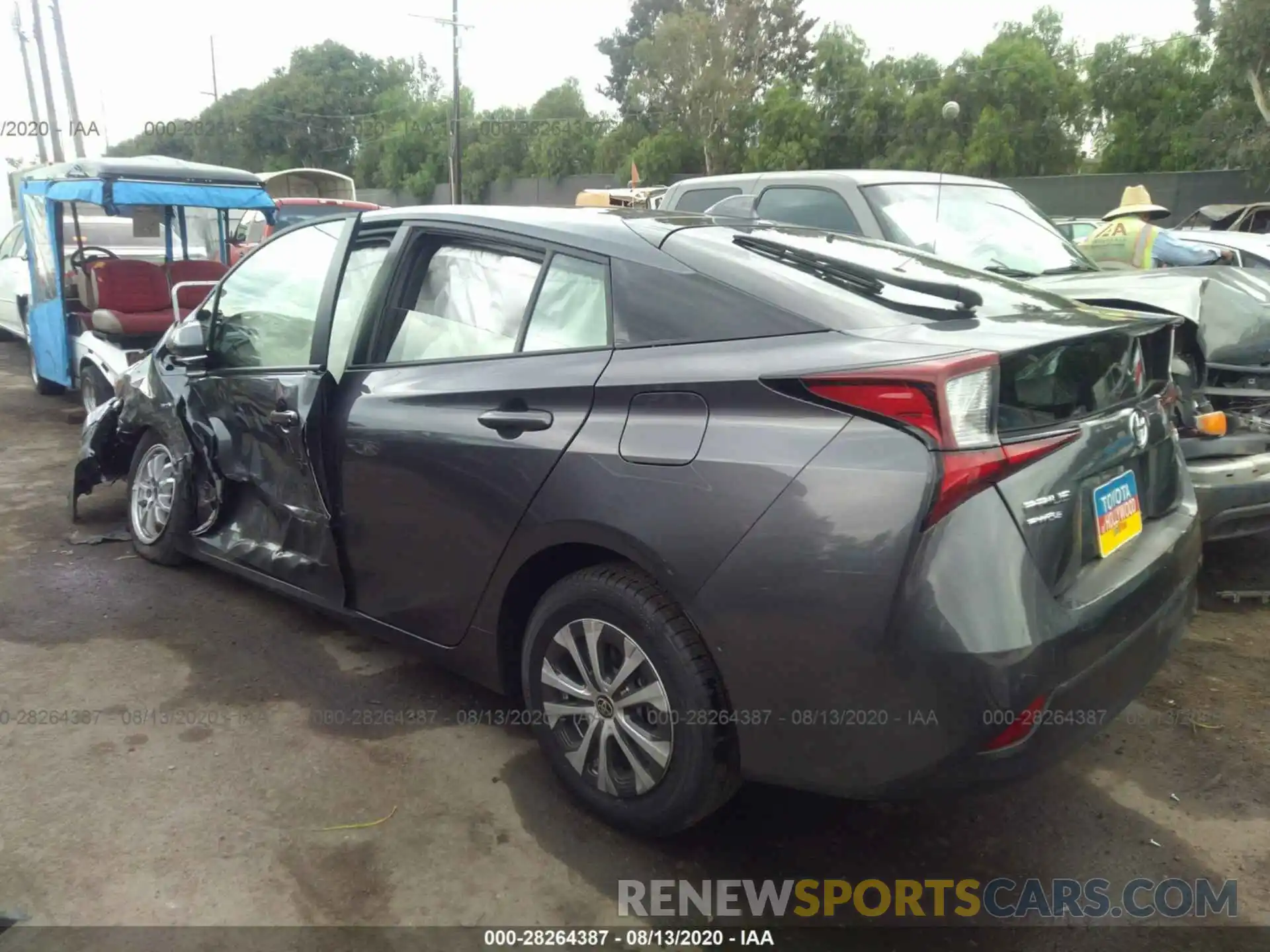 3 Photograph of a damaged car JTDL9RFU1L3018673 TOYOTA PRIUS 2020