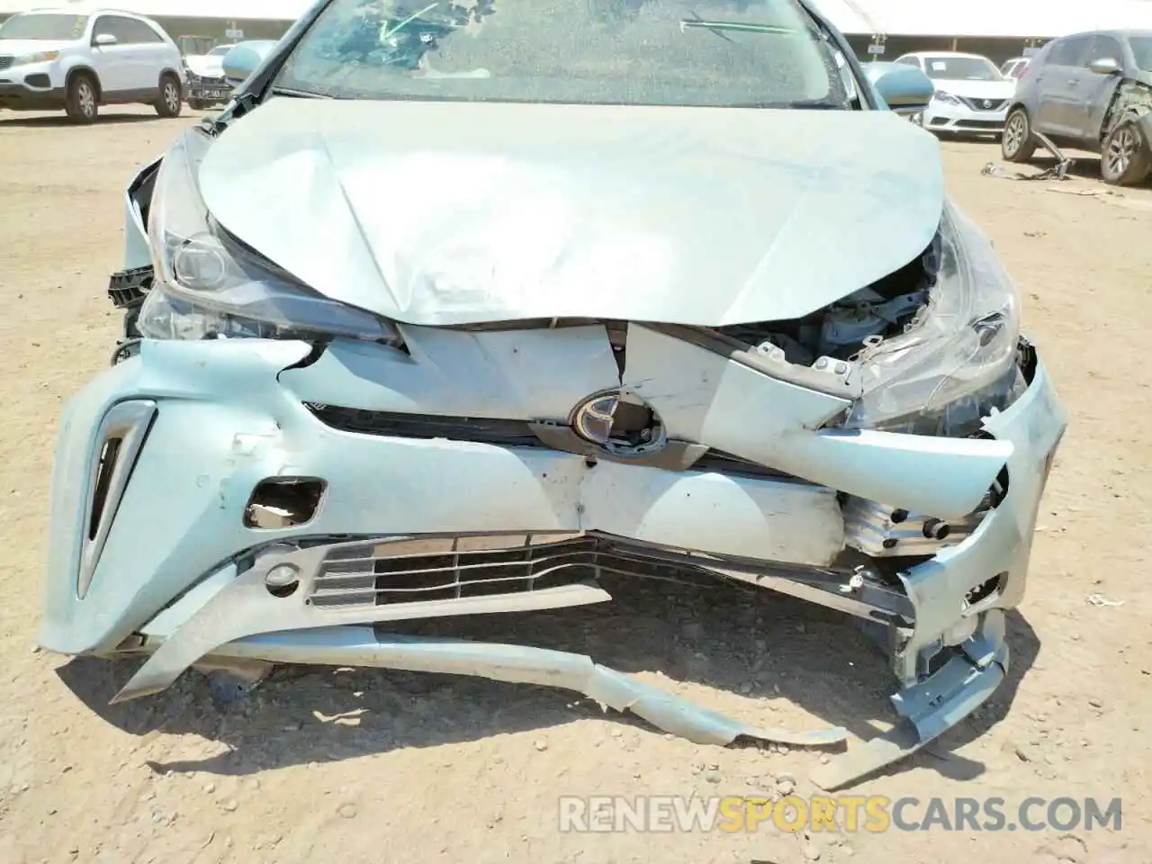 7 Photograph of a damaged car JTDL9RFU2L3014664 TOYOTA PRIUS 2020