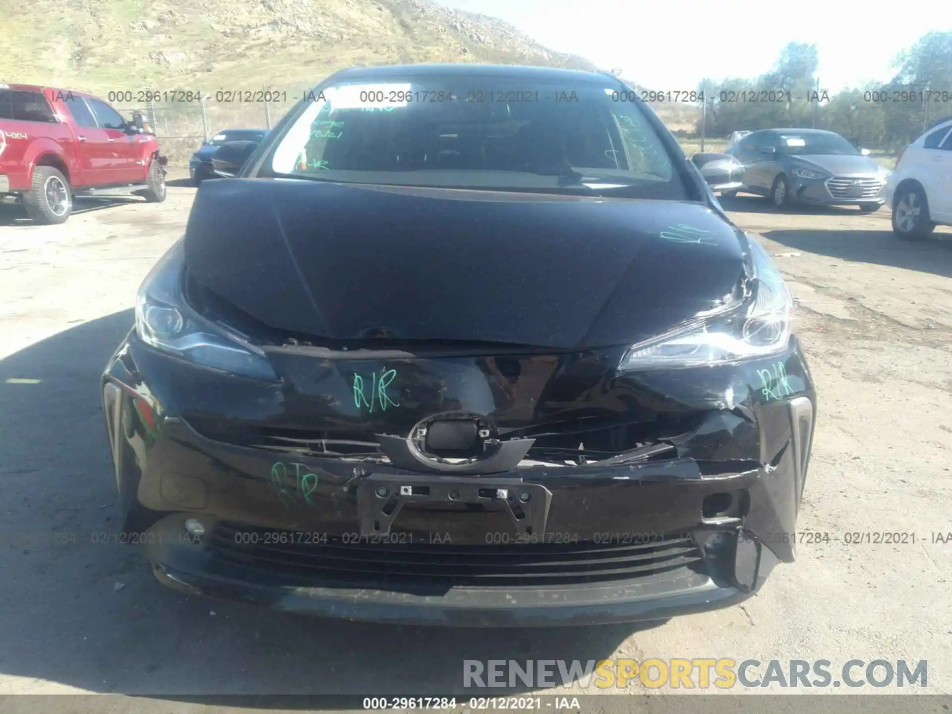 6 Photograph of a damaged car JTDL9RFU2L3019475 TOYOTA PRIUS 2020