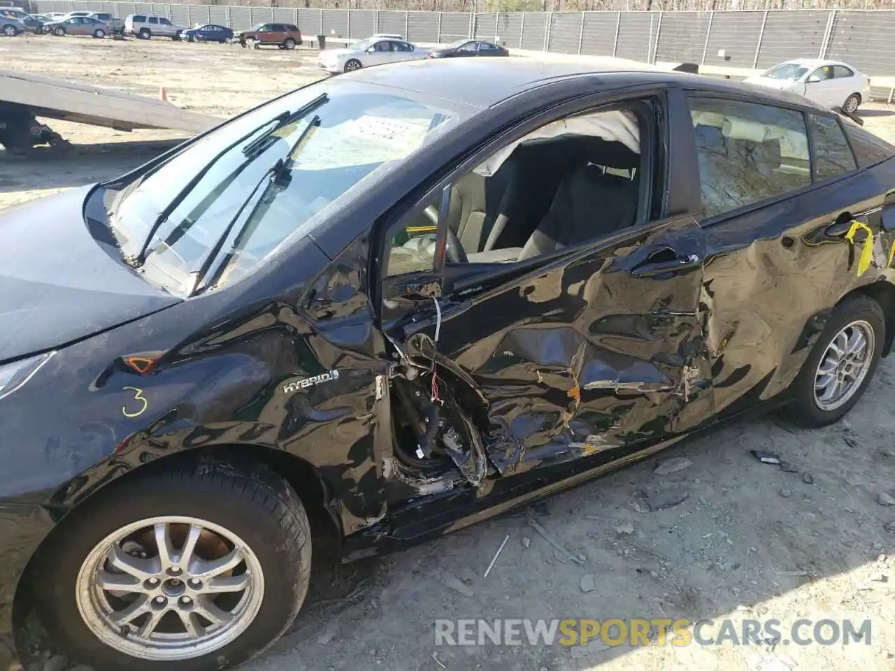 9 Photograph of a damaged car JTDL9RFU2L3021243 TOYOTA PRIUS 2020