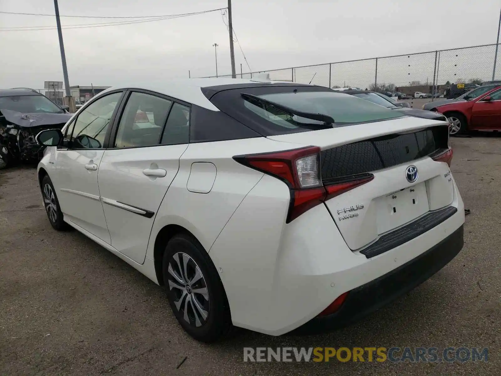 3 Photograph of a damaged car JTDL9RFU3L3014303 TOYOTA PRIUS 2020