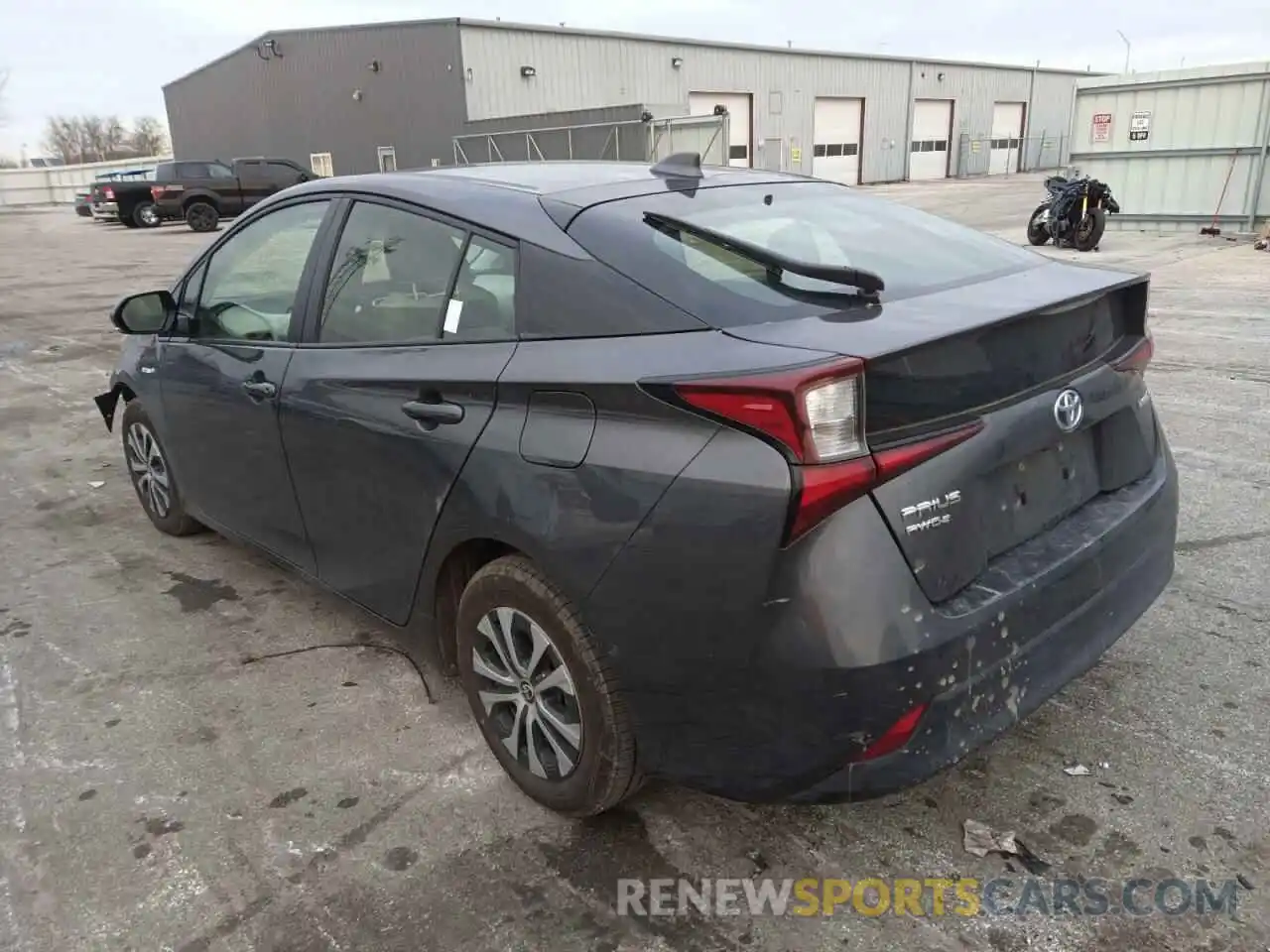 3 Photograph of a damaged car JTDL9RFU3L3015130 TOYOTA PRIUS 2020