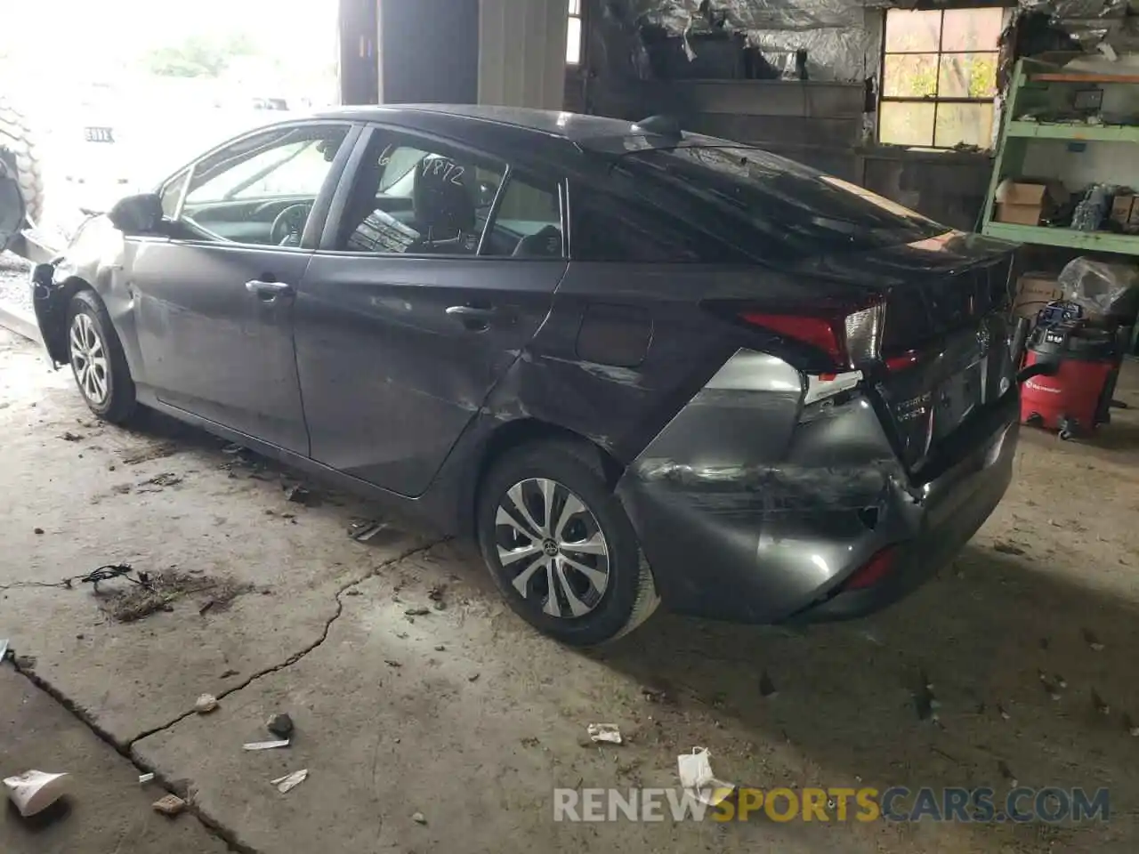 3 Photograph of a damaged car JTDL9RFU3L3015869 TOYOTA PRIUS 2020