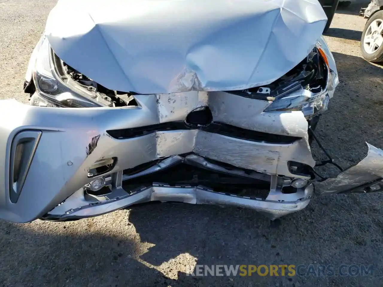 9 Photograph of a damaged car JTDL9RFU3L3017394 TOYOTA PRIUS 2020