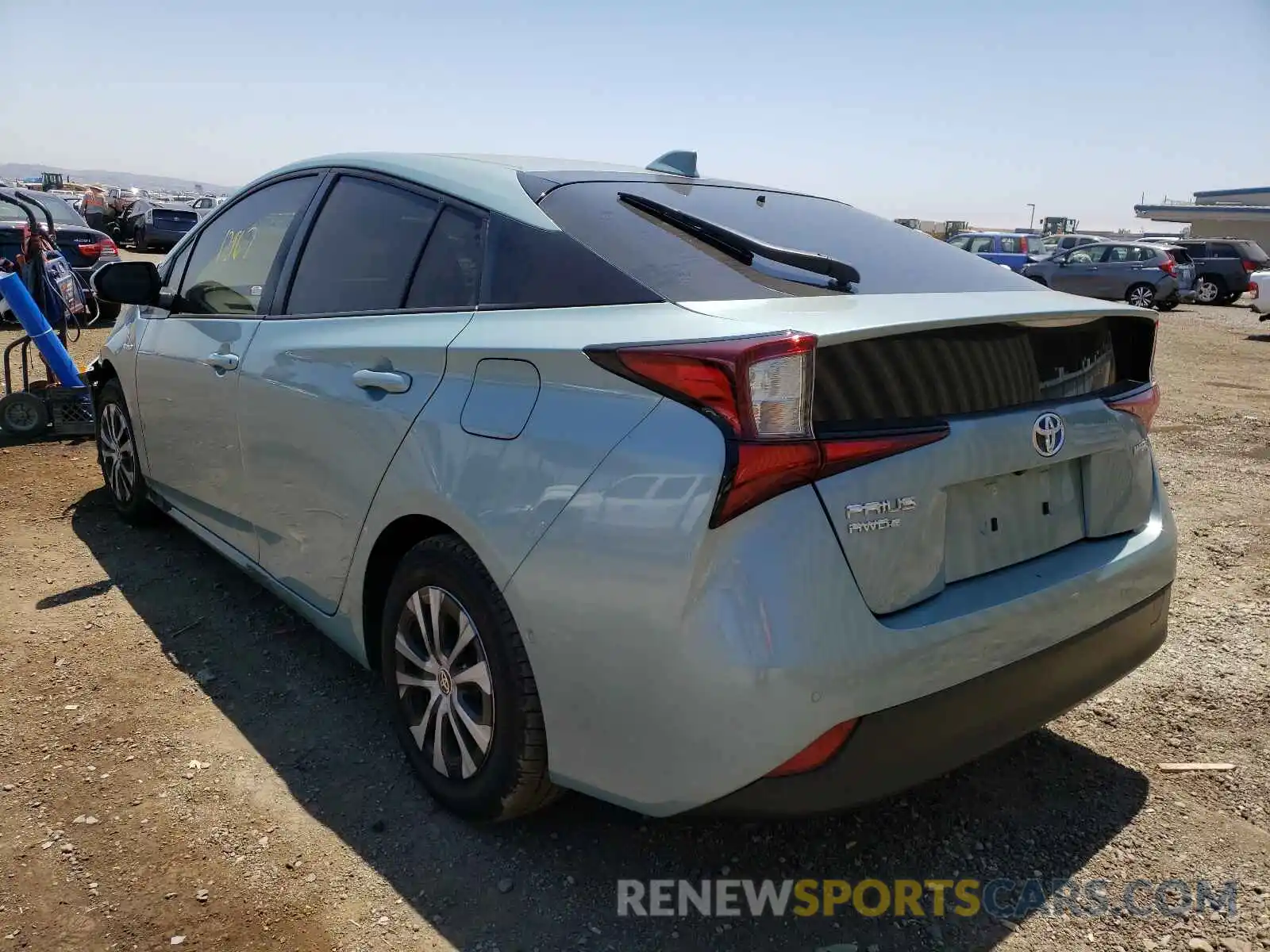 3 Photograph of a damaged car JTDL9RFU3L3018982 TOYOTA PRIUS 2020