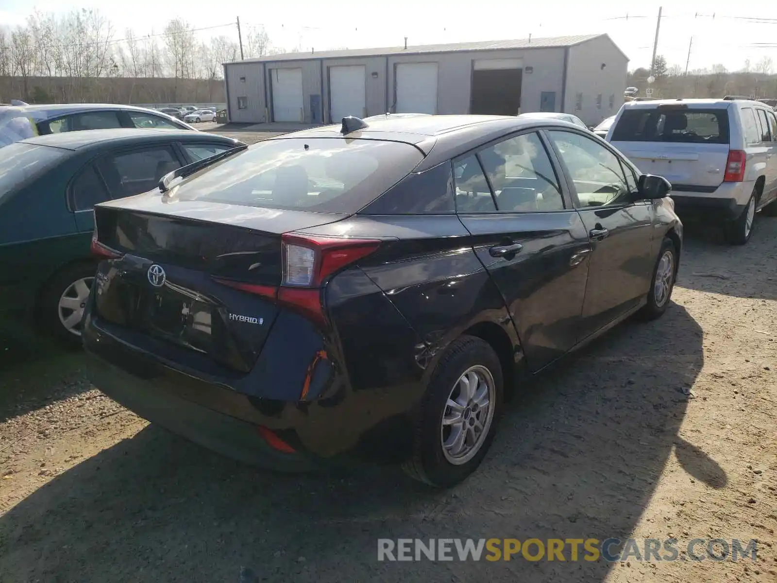 4 Photograph of a damaged car JTDL9RFU3L3020876 TOYOTA PRIUS 2020