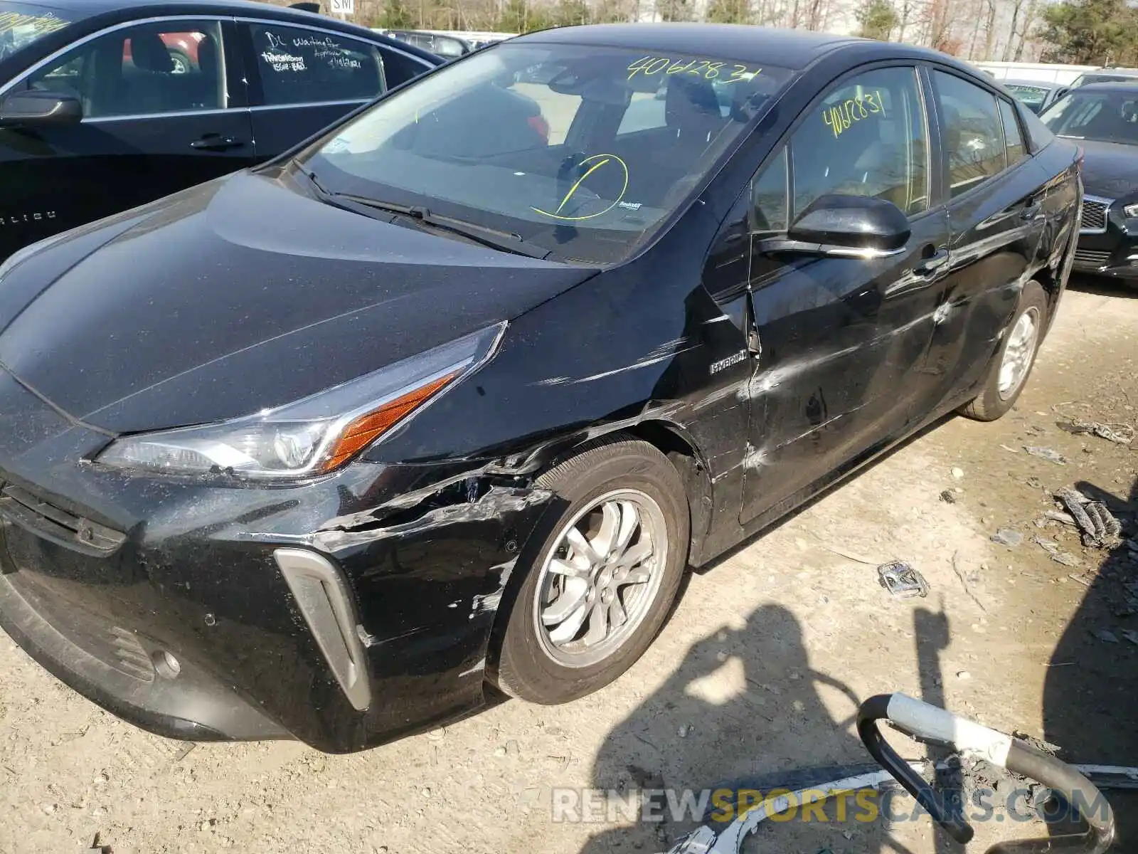 9 Photograph of a damaged car JTDL9RFU3L3020876 TOYOTA PRIUS 2020