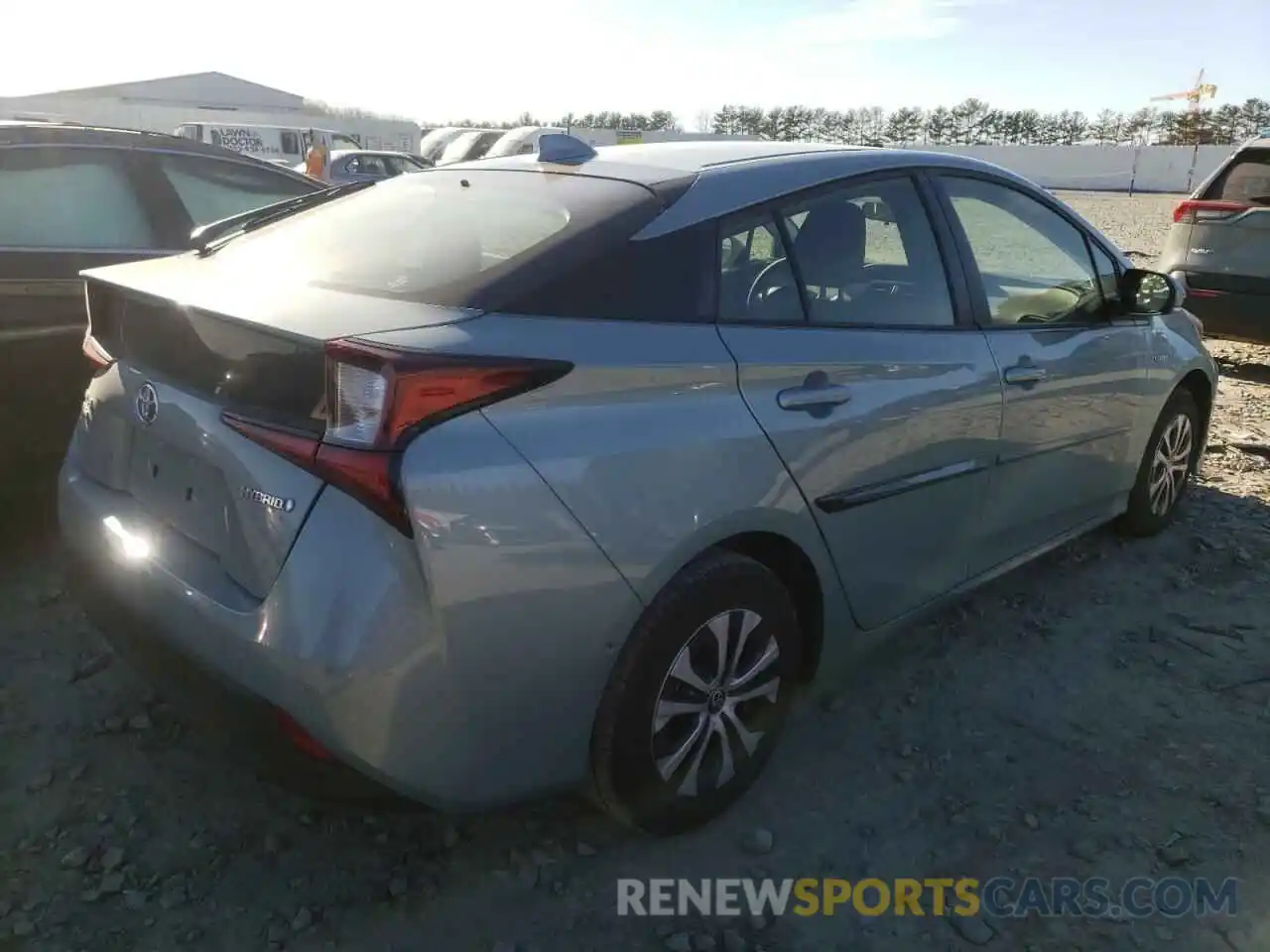 4 Photograph of a damaged car JTDL9RFU3L3021591 TOYOTA PRIUS 2020