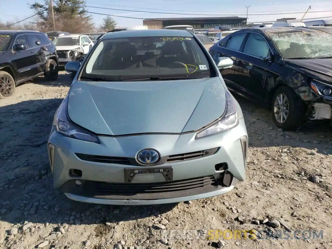 9 Photograph of a damaged car JTDL9RFU3L3021591 TOYOTA PRIUS 2020