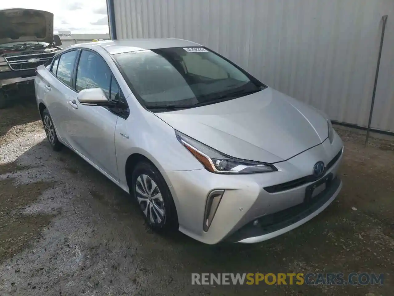 1 Photograph of a damaged car JTDL9RFU4L3014715 TOYOTA PRIUS 2020