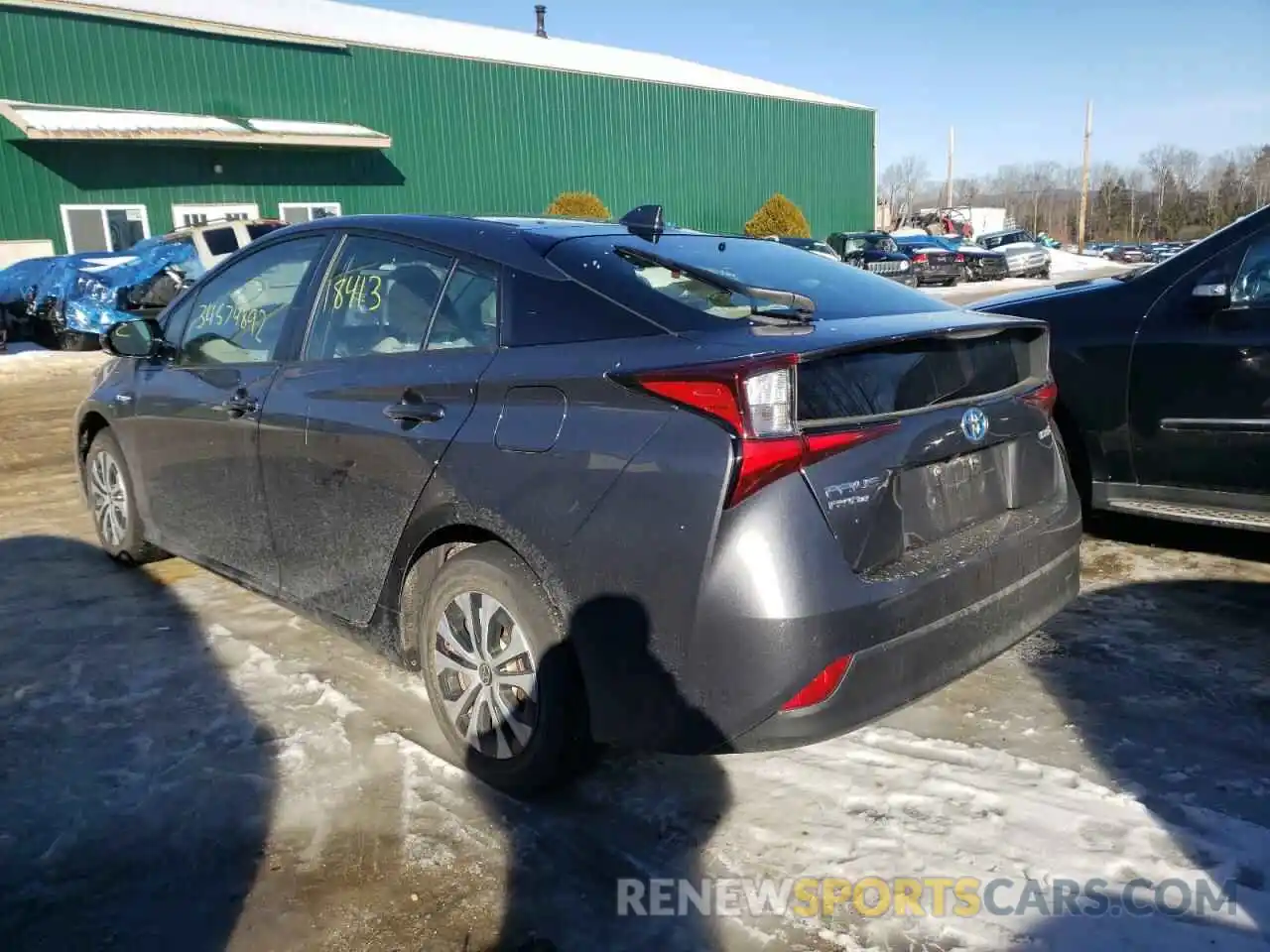 3 Photograph of a damaged car JTDL9RFU4L3014858 TOYOTA PRIUS 2020