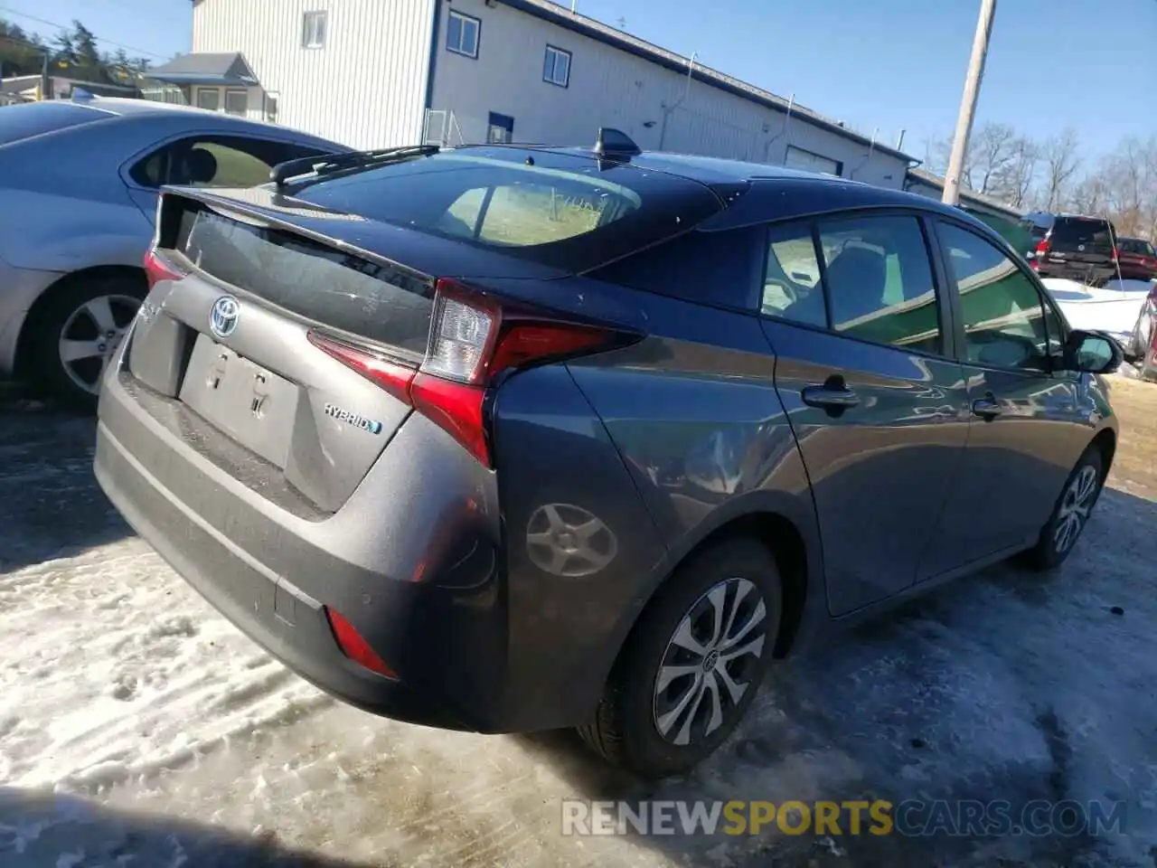 4 Photograph of a damaged car JTDL9RFU4L3014858 TOYOTA PRIUS 2020