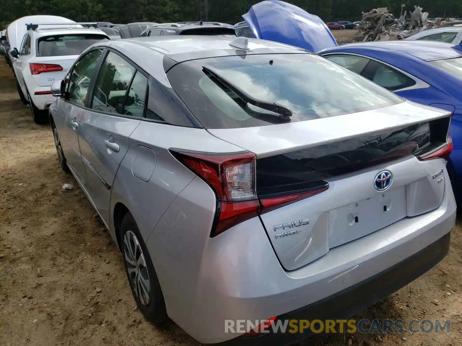 3 Photograph of a damaged car JTDL9RFU4L3016125 TOYOTA PRIUS 2020