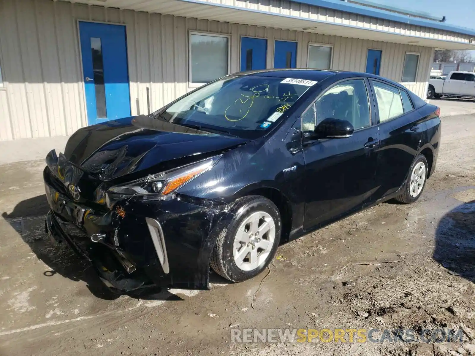 2 Photograph of a damaged car JTDL9RFU4L3018005 TOYOTA PRIUS 2020