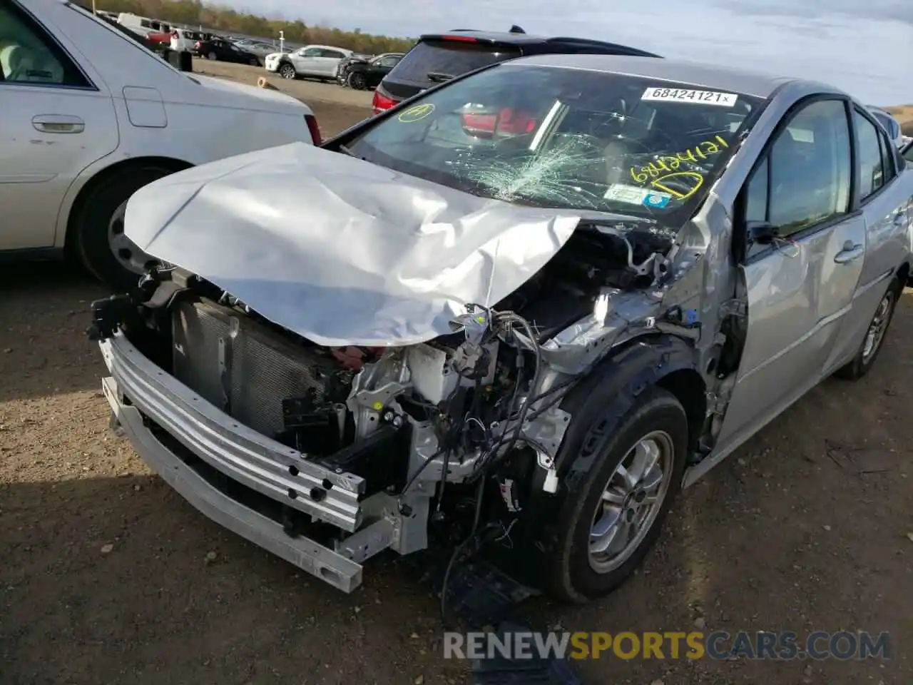 9 Photograph of a damaged car JTDL9RFU4L3021809 TOYOTA PRIUS 2020