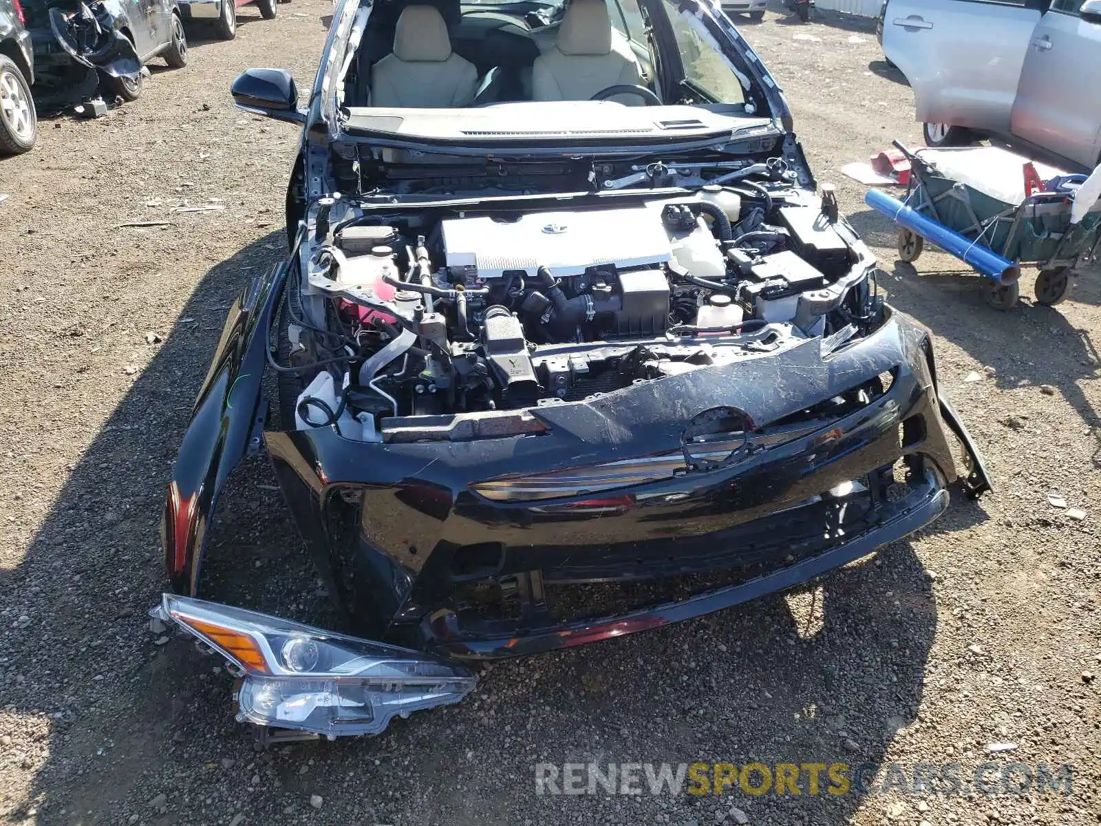 9 Photograph of a damaged car JTDL9RFU5L3014058 TOYOTA PRIUS 2020